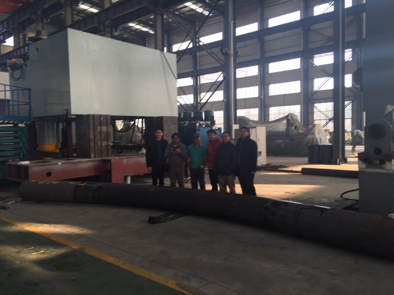 世界最大的型材彎曲機(jī)